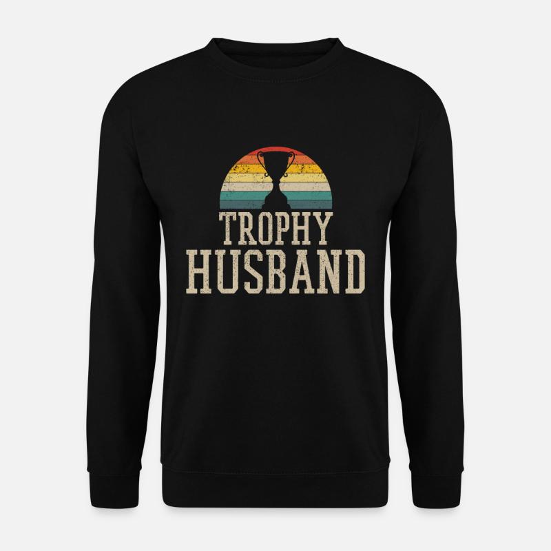 Hochzeitstag Geschenk Ehemann Vintage - Unisex Pullover - Schwarz