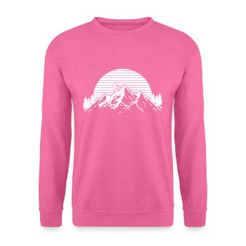 VTT - Cadeau VTT Mountainbiker - Sweat-shirt Unisexe - rose - Devant