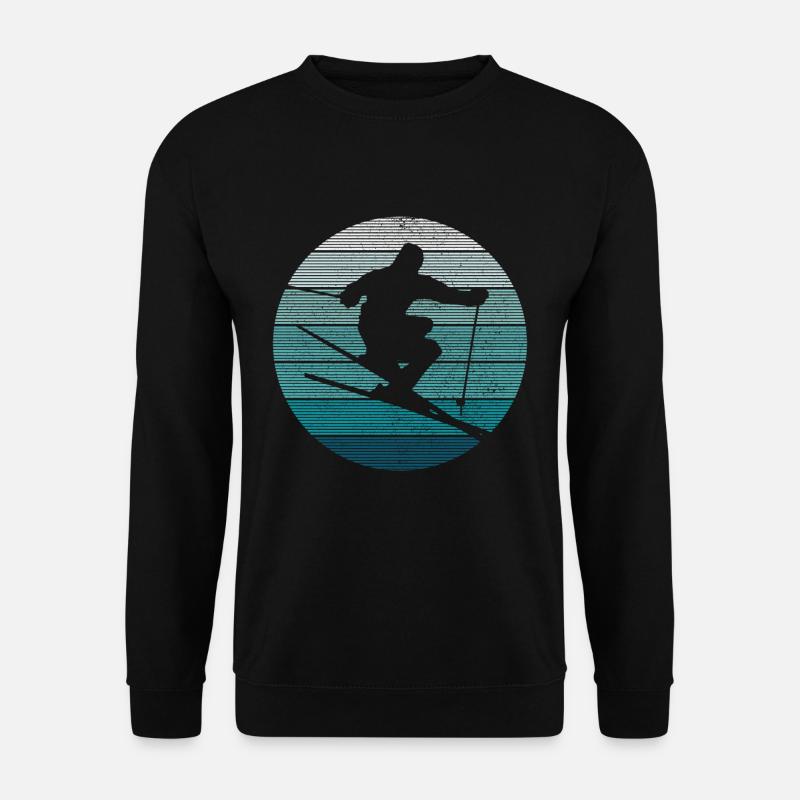 Ski - Unisex Pullover - Schwarz