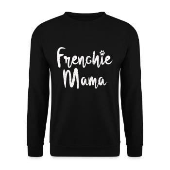 Bulldog français - Sweat-shirt Unisexe - noir - Devant - Alina (178cm) & Michal (187cm)