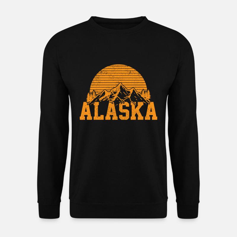 Alaska - Unisex Pullover - Schwarz