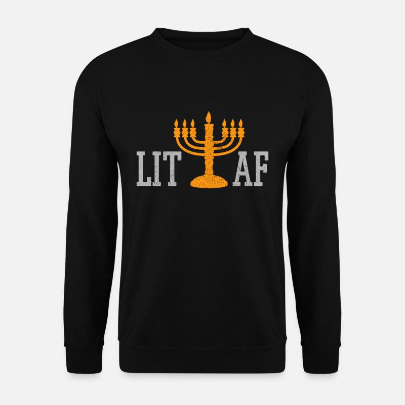 Hanoukka - Sweat-shirt Unisexe - noir