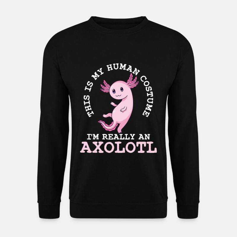 axolotl - Sweat-shirt Unisexe - noir
