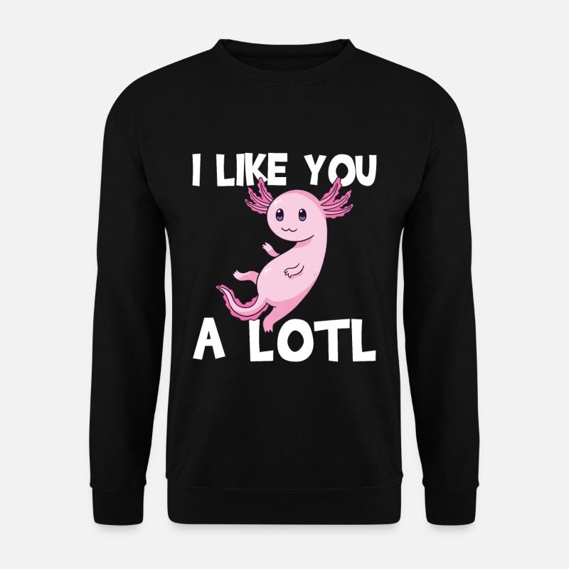 Axolotl - Unisex Pullover - Schwarz