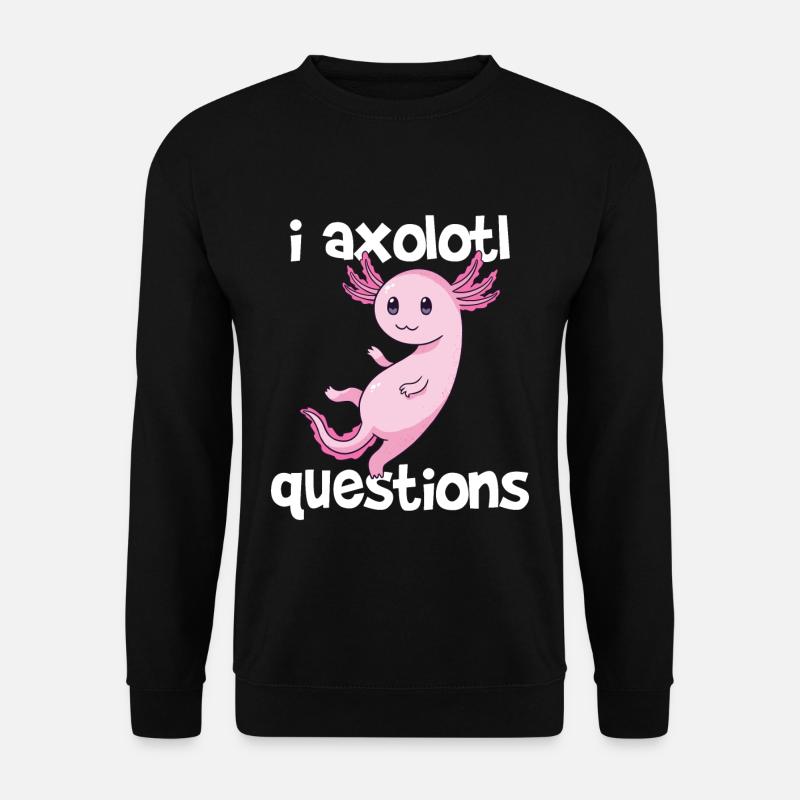 axolotl - Sweat-shirt Unisexe - noir