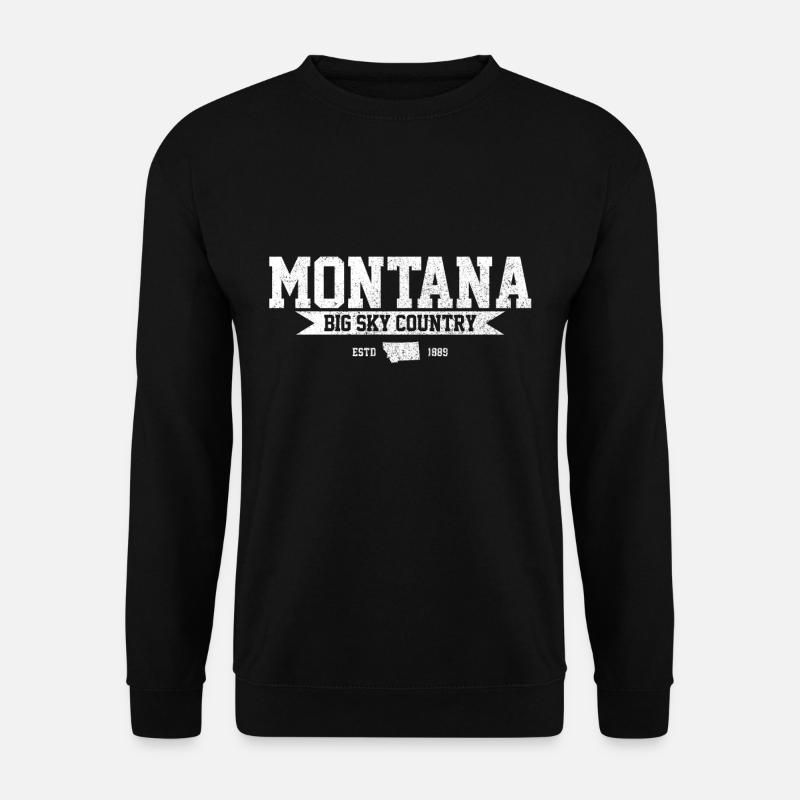 Montana - Unisex Pullover - Schwarz