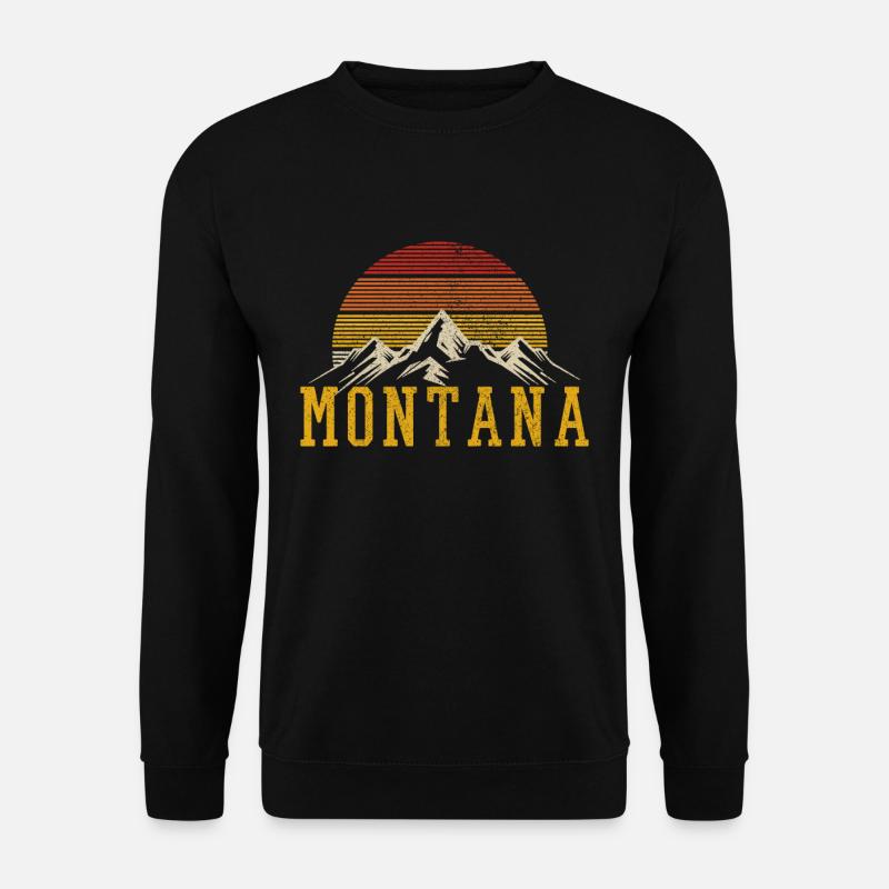 Montana - Unisex Sweatshirt - black