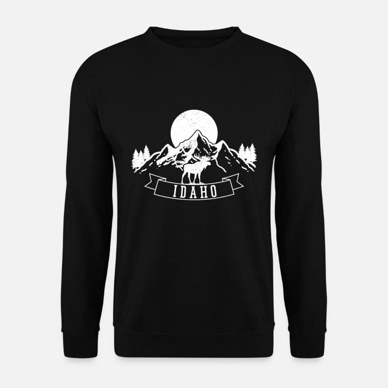 Idaho - Unisex Pullover - Schwarz