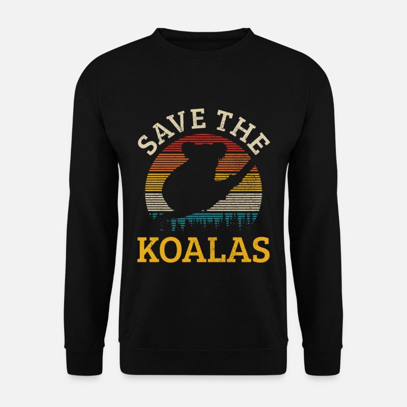 Koala - Sweat-shirt Unisexe - noir