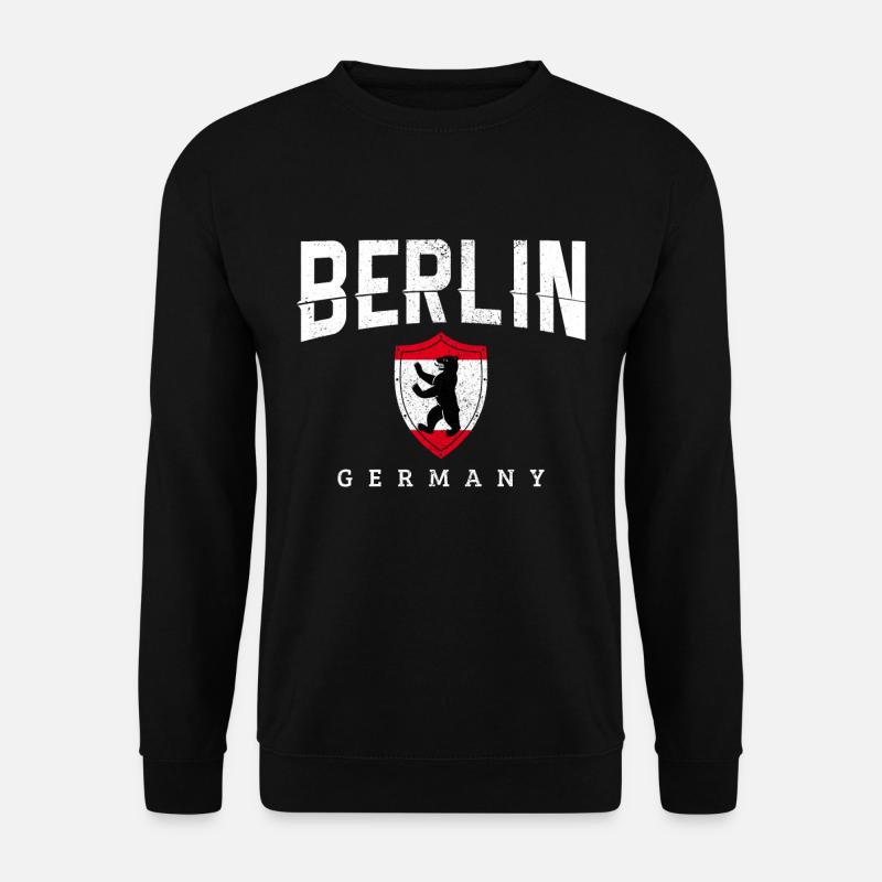 Berlin - Unisex Pullover - Schwarz