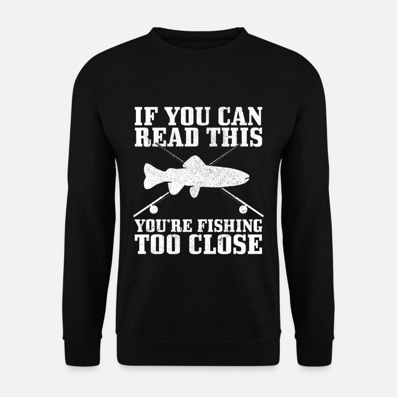 Fishing - Unisex Sweatshirt - black