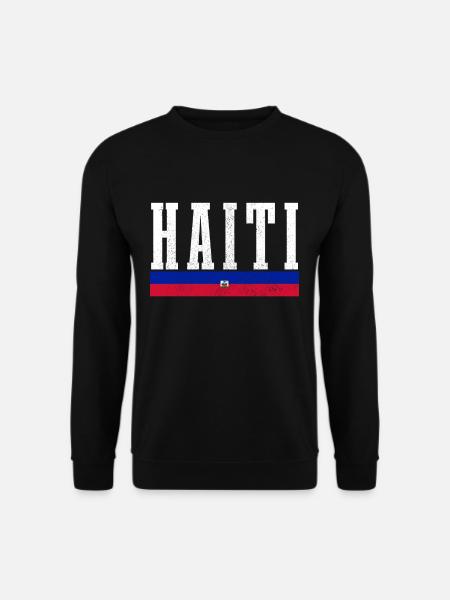 Haiti - Unisex Pullover - Schwarz