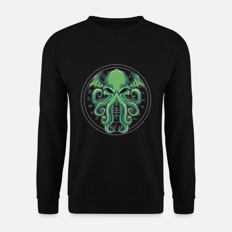 Cthulhu Myth Old Artstyle Poison - Sweat-shirt Unisexe - noir