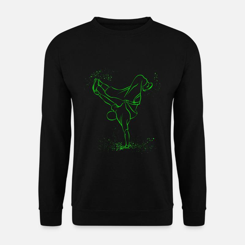 Vintage Breakdancing Bboying Enfants No1 Dance - Sweat-shirt Unisexe - noir