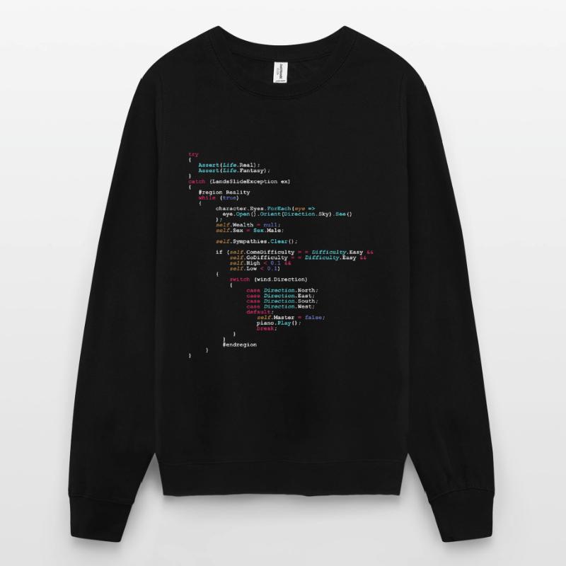 Programmer Humor Code - for software developers Unisex Sweatshirt