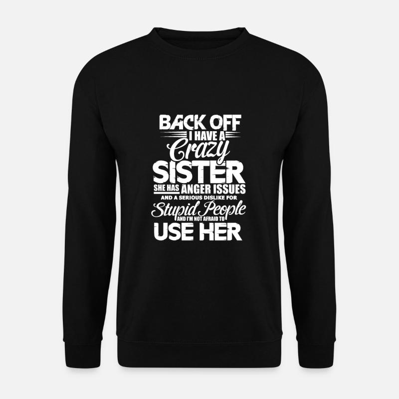 Bruder Schwester - Unisex Pullover - Schwarz