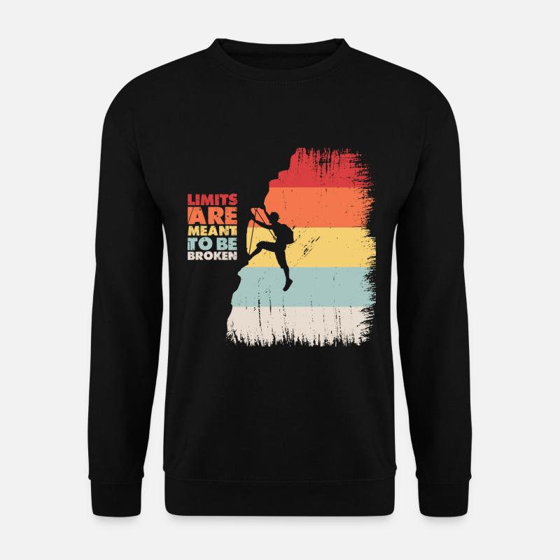 Montée - Sweat-shirt Unisexe - noir