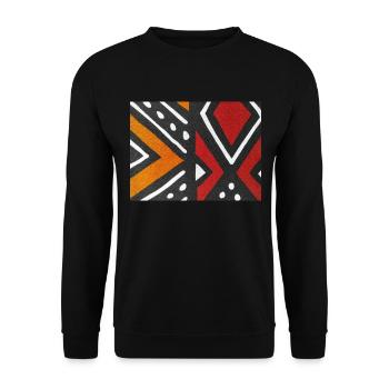 NEUER BOGOLAN - Unisex Pullover - Schwarz - Vorne - Alina (178cm) & Michal (187cm)