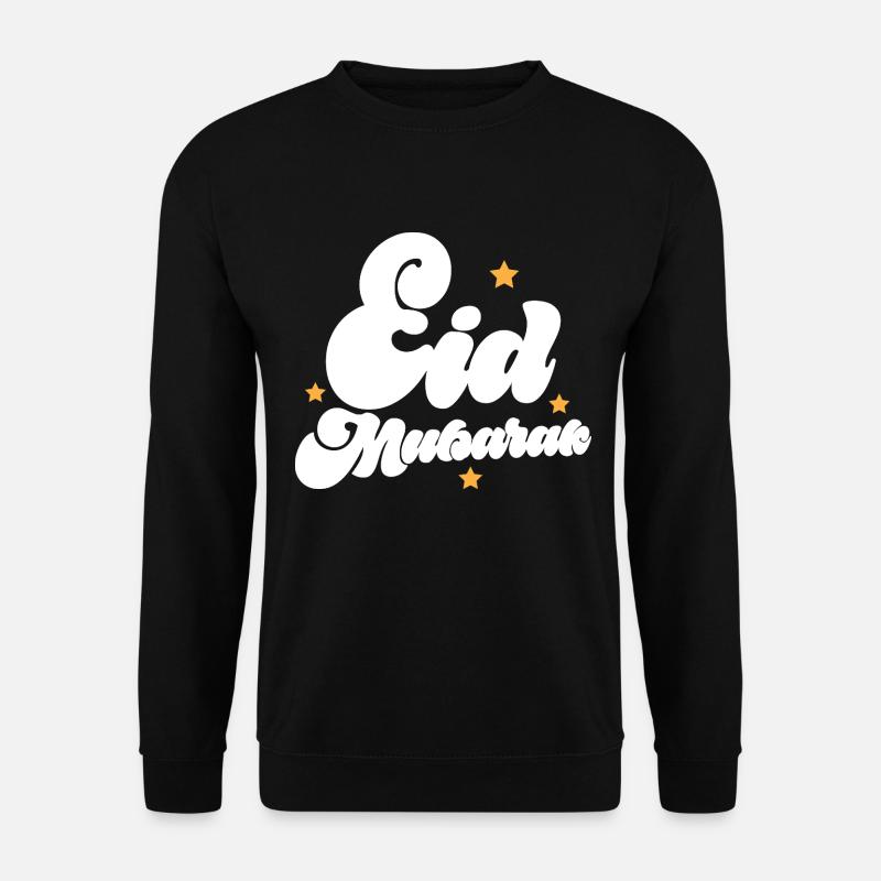 Eid Mubarak - Unisex Sweatshirt - black