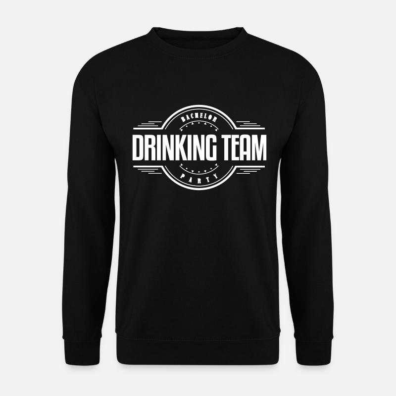 bachelor party drinking team2 - Unisex Sweatshirt - black