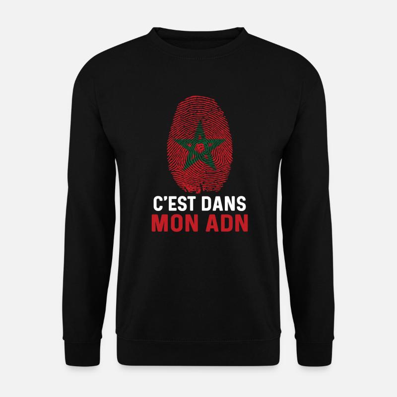 Maroc c'est dans mon adn - Sweat-shirt Unisexe - noir