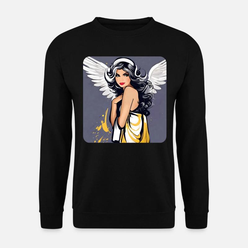 Angel - Unisex Sweatshirt - black