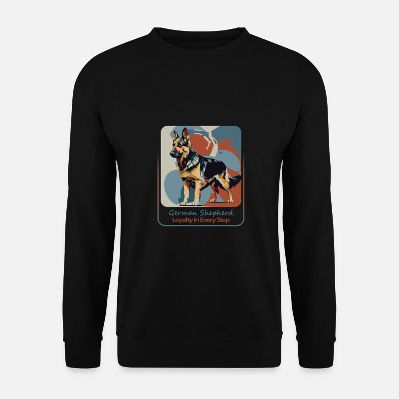 Treuer Hirtengefährte - Unisex Pullover - Schwarz