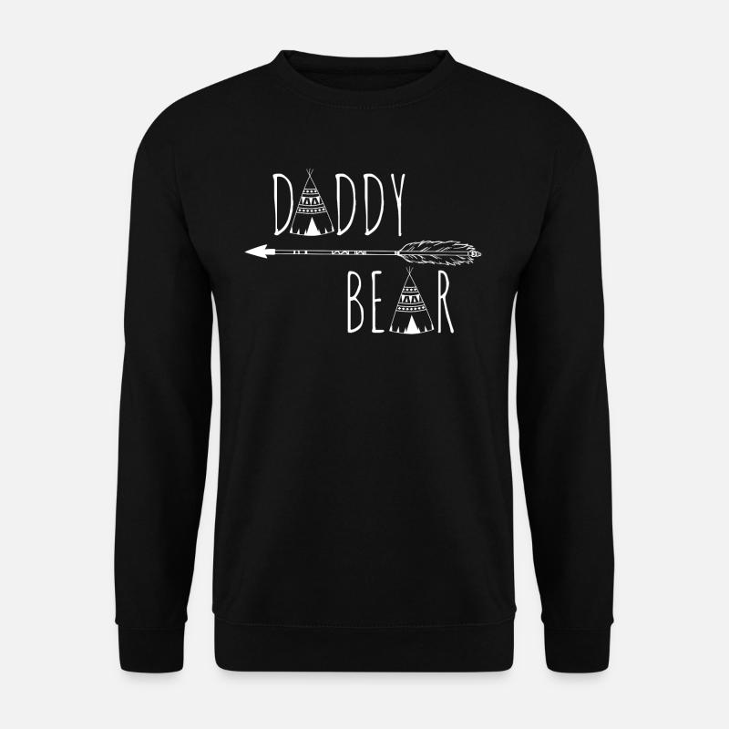 Daddy Bear - Unisex Sweatshirt - black