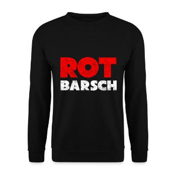 Rotbarsch angeln Norwegen Geschenkideen für Angler - Unisex Pullover - Schwarz - Vorne - Alina (178cm) & Michal (187cm)