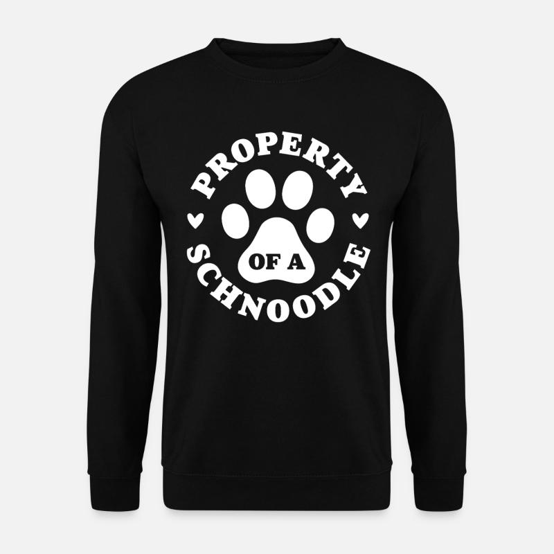 Propriété d’un Schnoodle - Sweat-shirt Unisexe - noir