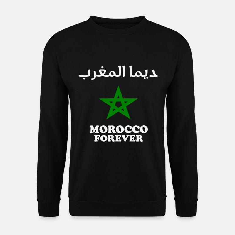 Maroc - Maroc - Maroc pour toujours - Sweat-shirt Unisexe - noir