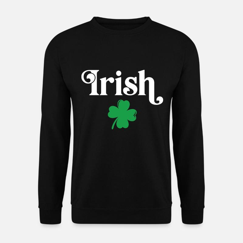 Irish - Unisex Sweatshirt - black