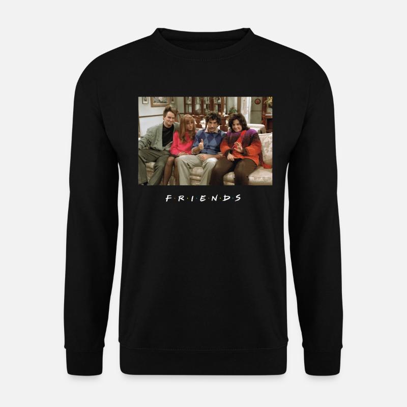 Friends Flashback Youth - Unisex Pullover - Schwarz