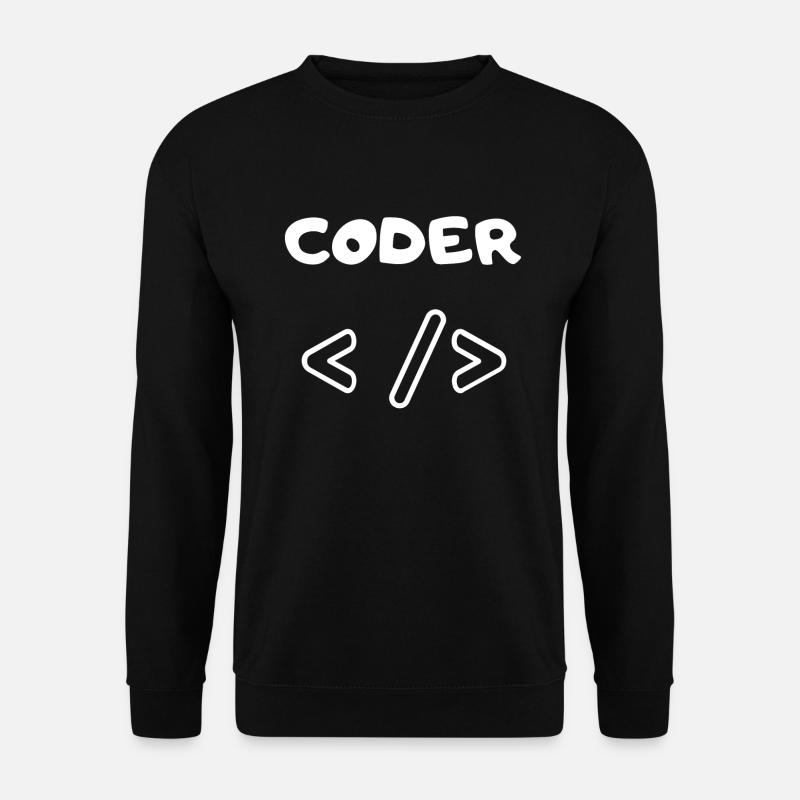 CODER WEB DEVELOPER - Unisex Sweatshirt - black