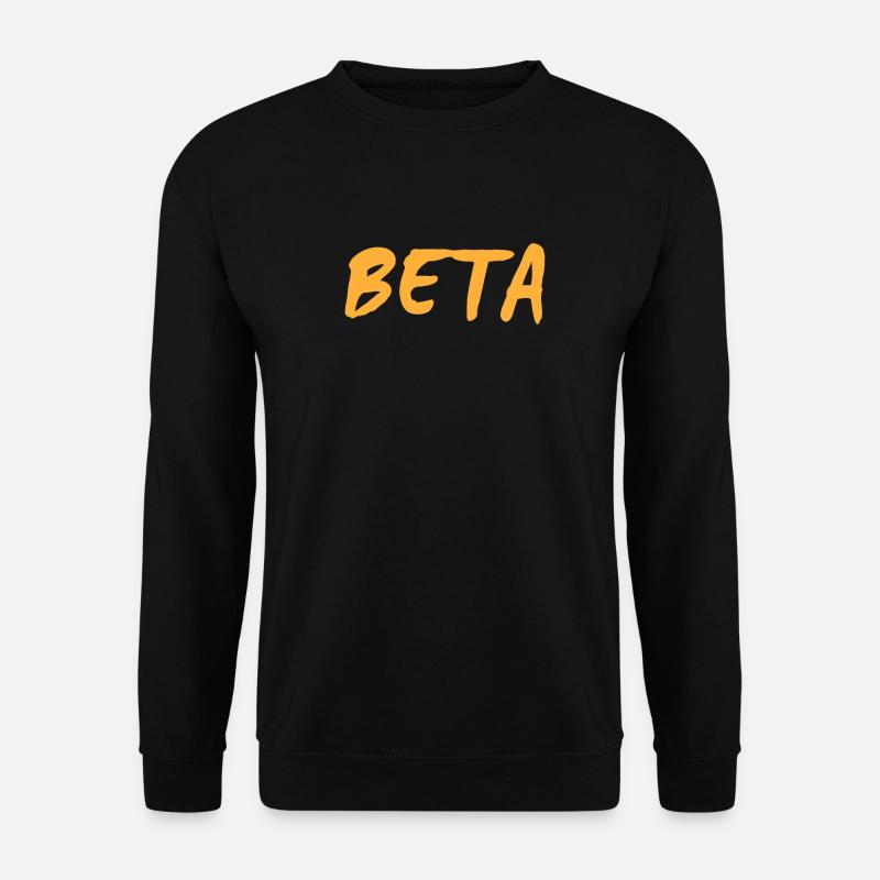 BETA WOLF - Unisex Sweatshirt - black