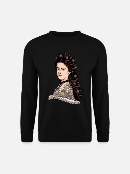 Kaiserin Elisabeth von Österreich - Hipster Sissi - Unisex Pullover - Schwarz
