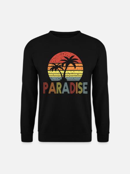 Paradise - Unisex Sweatshirt - black