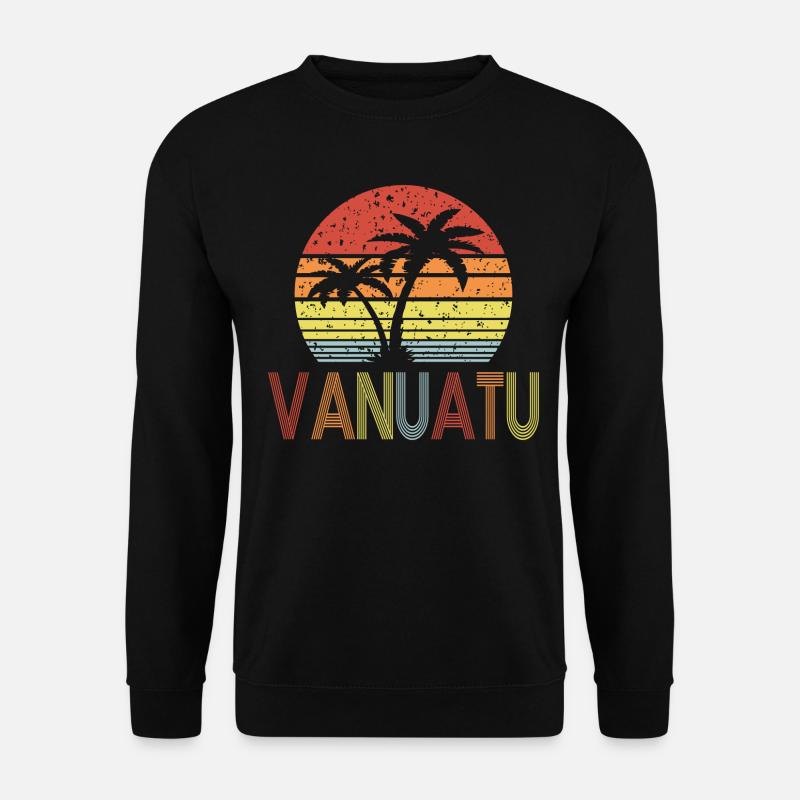 Vanuatu - Unisex Pullover - Schwarz