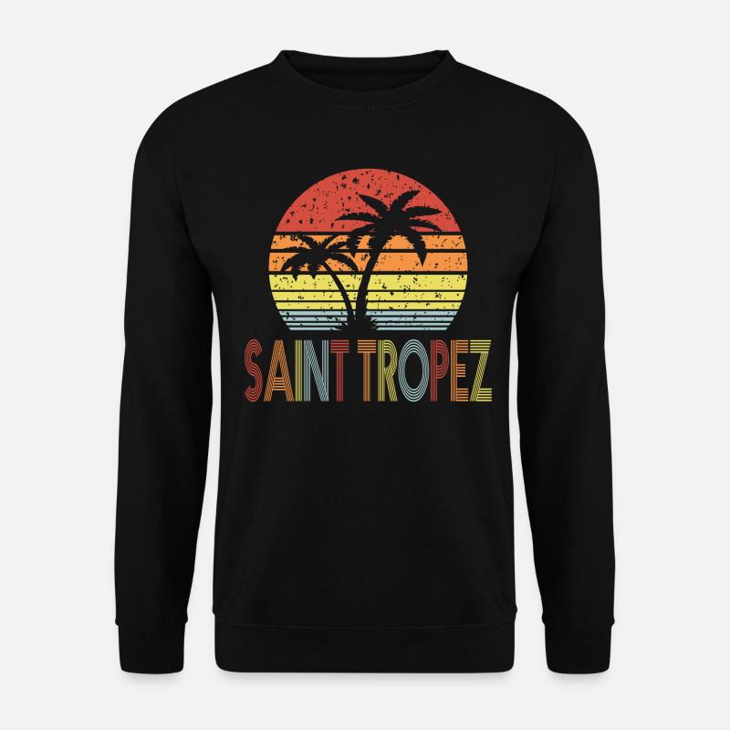 Saint Tropez - Unisex Pullover - Schwarz