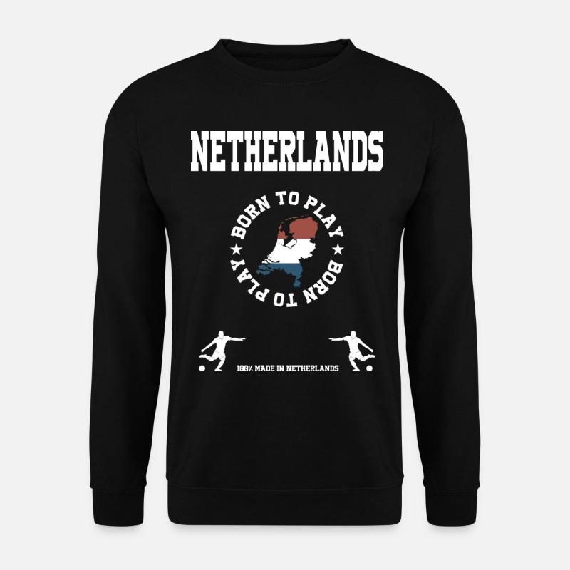 Hollande - Sweat-shirt Unisexe - noir