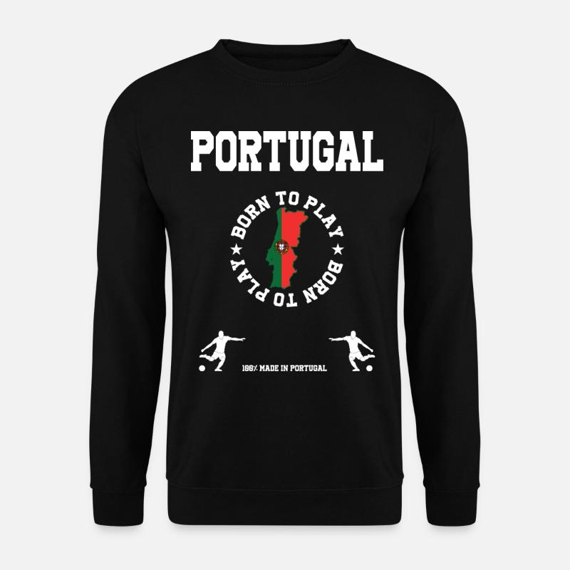 Portugal - Unisex Pullover - Schwarz