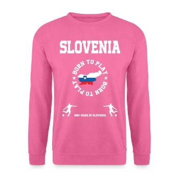 Slowenien - Unisex Pullover - Pink - Vorne