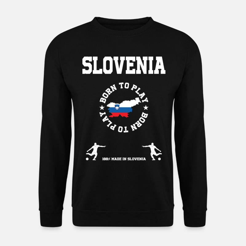 Slowenien - Unisex Pullover - Schwarz