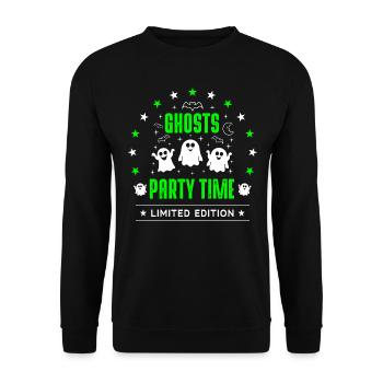 Fantômes - Sweat-shirt Unisexe - noir - Devant - Alina (178cm) & Michal (187cm)
