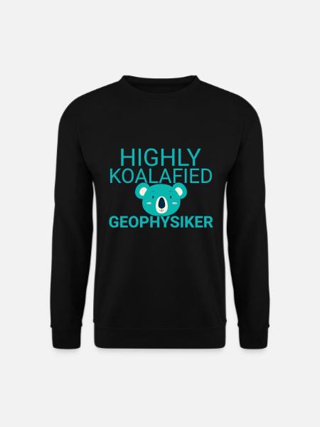 Geophysicist Koalafied Geophysics - Unisex Sweatshirt - black
