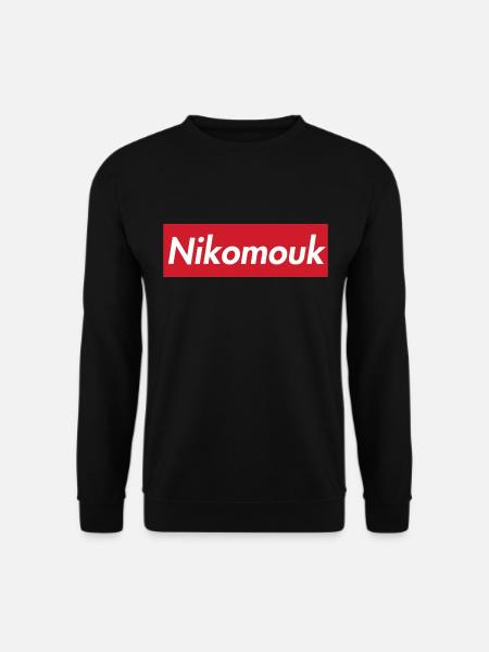 NIKOMOUK - Sweat-shirt Unisexe - noir