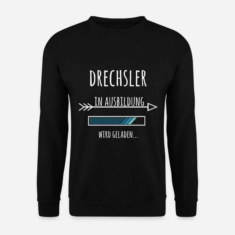 Drechsler Handwerker Ausbildung Geschenk - Unisex Pullover - Schwarz