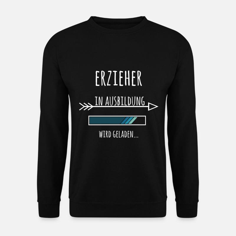 Erzieher Ausbildung Beruf Kindergarten KITA - Unisex Pullover - Schwarz