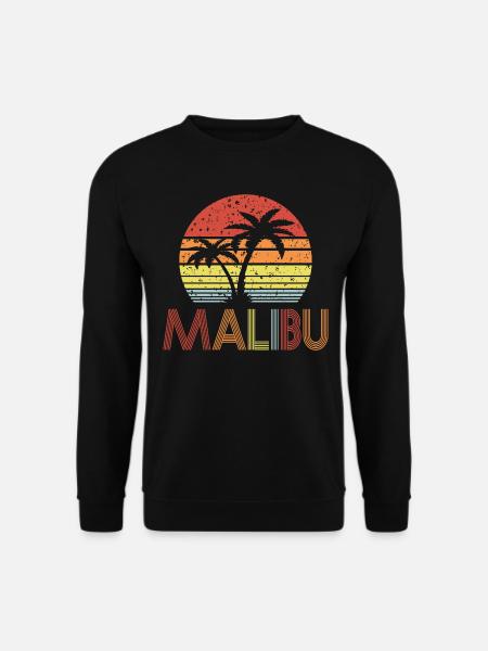 Malibu - Unisex Pullover - Schwarz