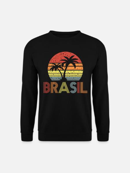 Brasil - Unisex Pullover - Schwarz